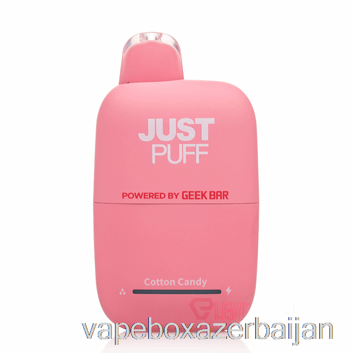 Vape Box Azerbaijan JustPuff 6000 Disposable Cotton Candy